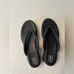 No Boundaries Black Platform Sandals